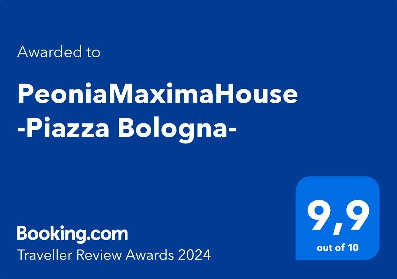 Peoniamaximahouse -Piazza Bologna- Apartment Rome